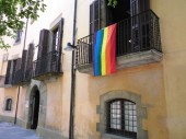 Bandera LGTB a la Regidoria de Benestar i Família - Vic