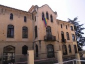 Bandera LGTB a la Regidoria de Cultura i Ciutadania - Vic