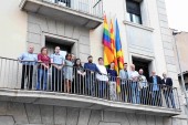 Bandera LGTB Ripollès 17 de maig